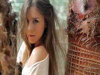 Hot sexy brunette is the girl of your wet dreams