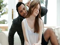 Beautiful mistress making love with a husband