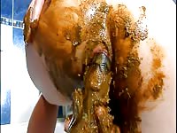 Japanese slut can't stop shitting after a party