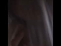 Blindfolded amateur cougar wildly licking her pets cock in this homemade bestiality movie