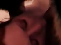 Excellent dick sucking display as this married hussy treats K9 to oral sex for bestiality play