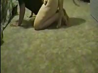 Amateur american women and her dog dog xxx