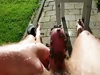 Green Flies On Dick Cock 20 GayBeast Rip - Beastiality Boy
