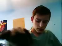 Hot 6 GayBeast Rip - Bestiality Porn Movie With Man