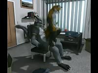 Fox And Dragon GayBeast - Bestiality Porn Tube With Boy