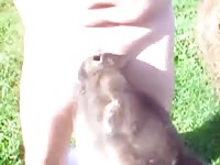 Calf Blowjob 4 GayBeast - Bestiality Men