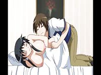 Full length hentai porn movie features young girl being licked and creampied by hung man