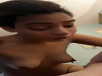 Ally teen blowjob