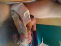 More of my teen sister's dirty pa ties on my cock