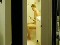 Drone Bust 2.0 College Toilet Hot Girl