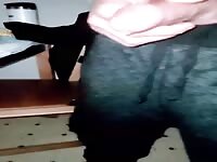 Slow motion cum shot