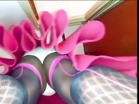 BlueGirl70 Lovely Stockings Upskirt